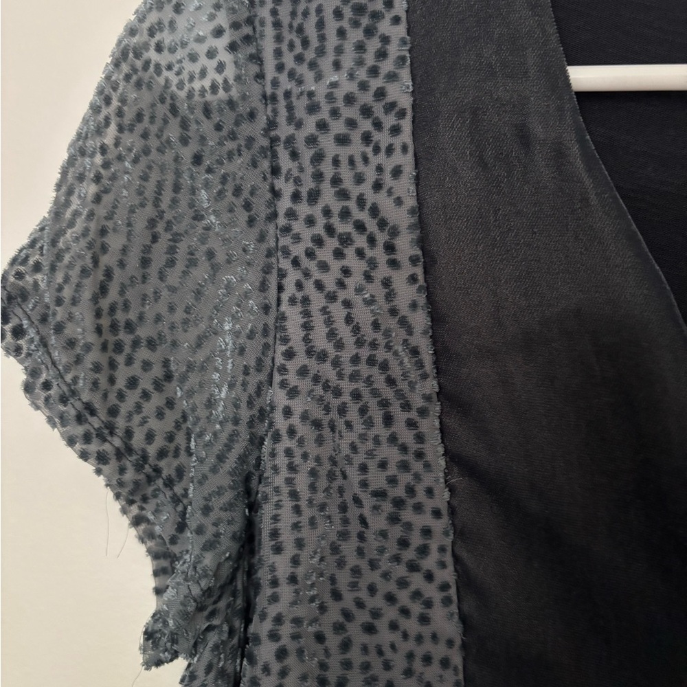 Anthropologie DOLAN Left Coast Velvet
Veneer Top